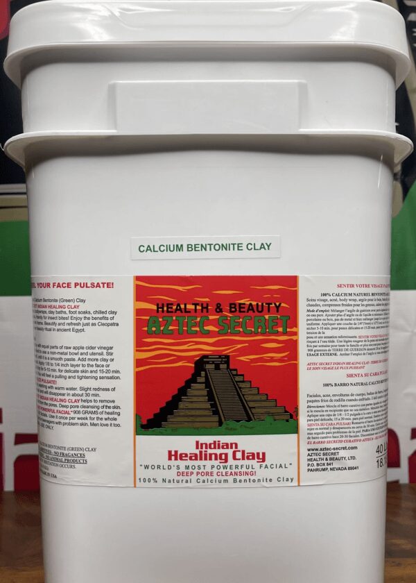 Calcium Bentonite Clay | Aztec Secret Health & Beauty LTD