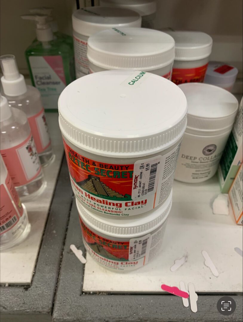 Boxes of healing clay | Aztec Secret Health & Beauty LTD